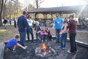 Camaraderie of the bonfire